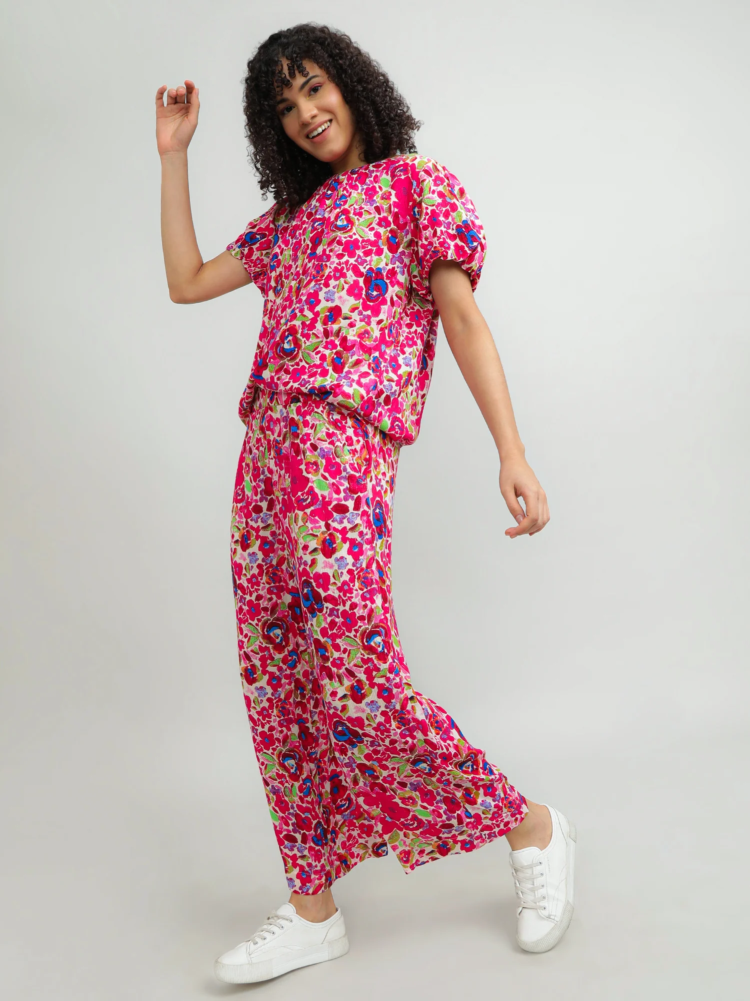 Women Viscose Multicolour Comfy Pants - Image 7