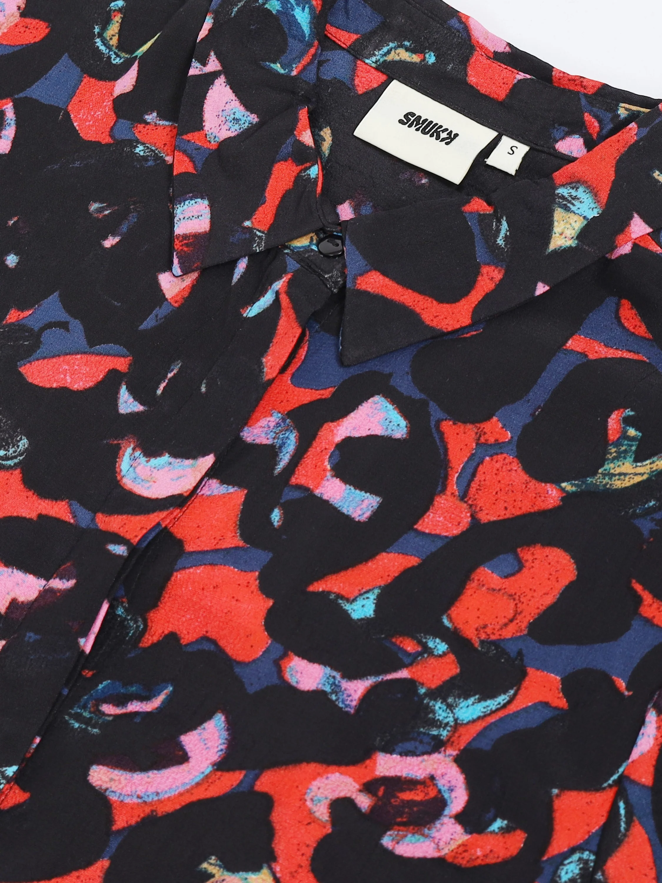 Women Viscose All Over Motif Shirt - Image 4