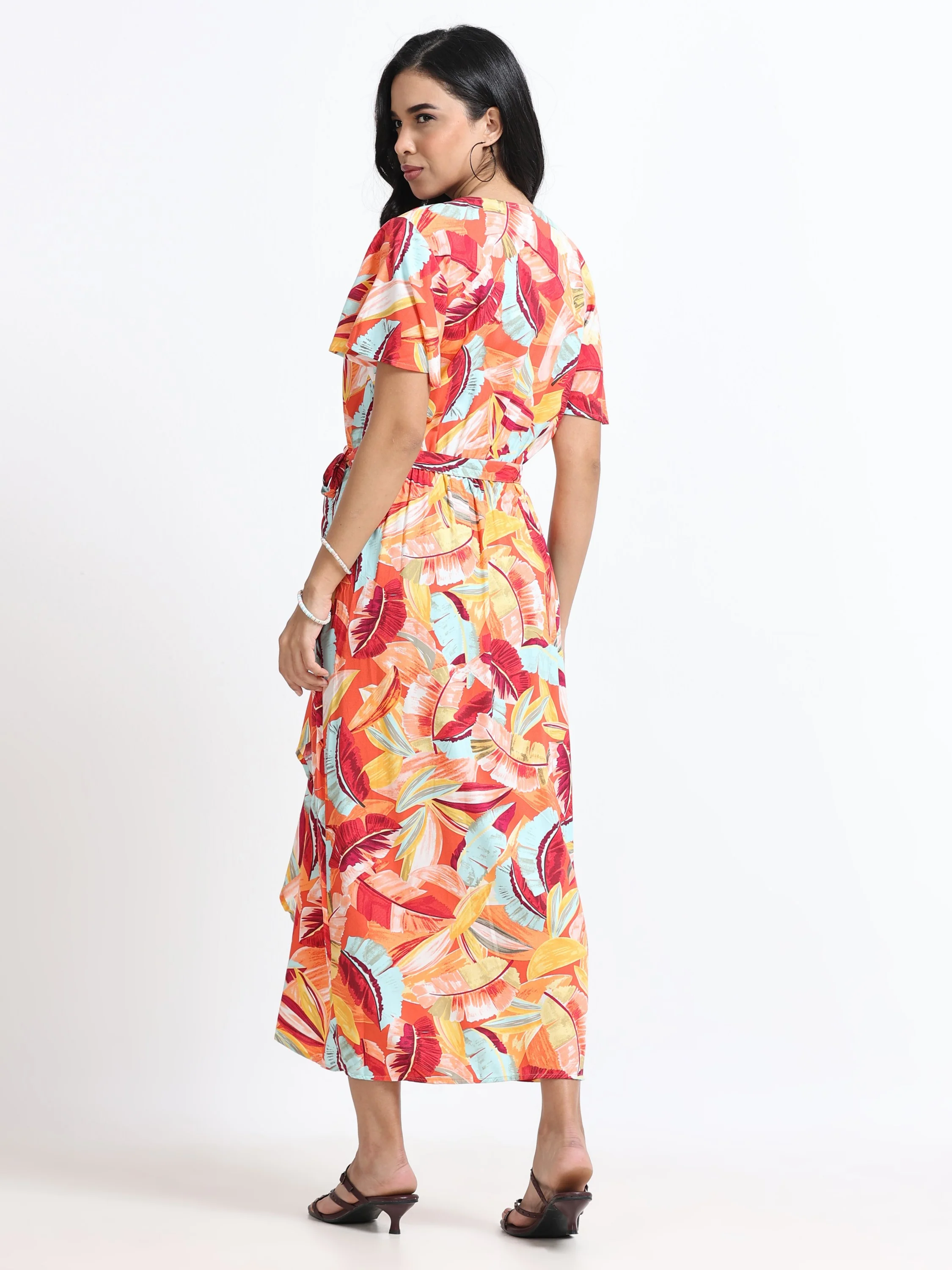 Women Viscose Maxi Party Dress - Image 2