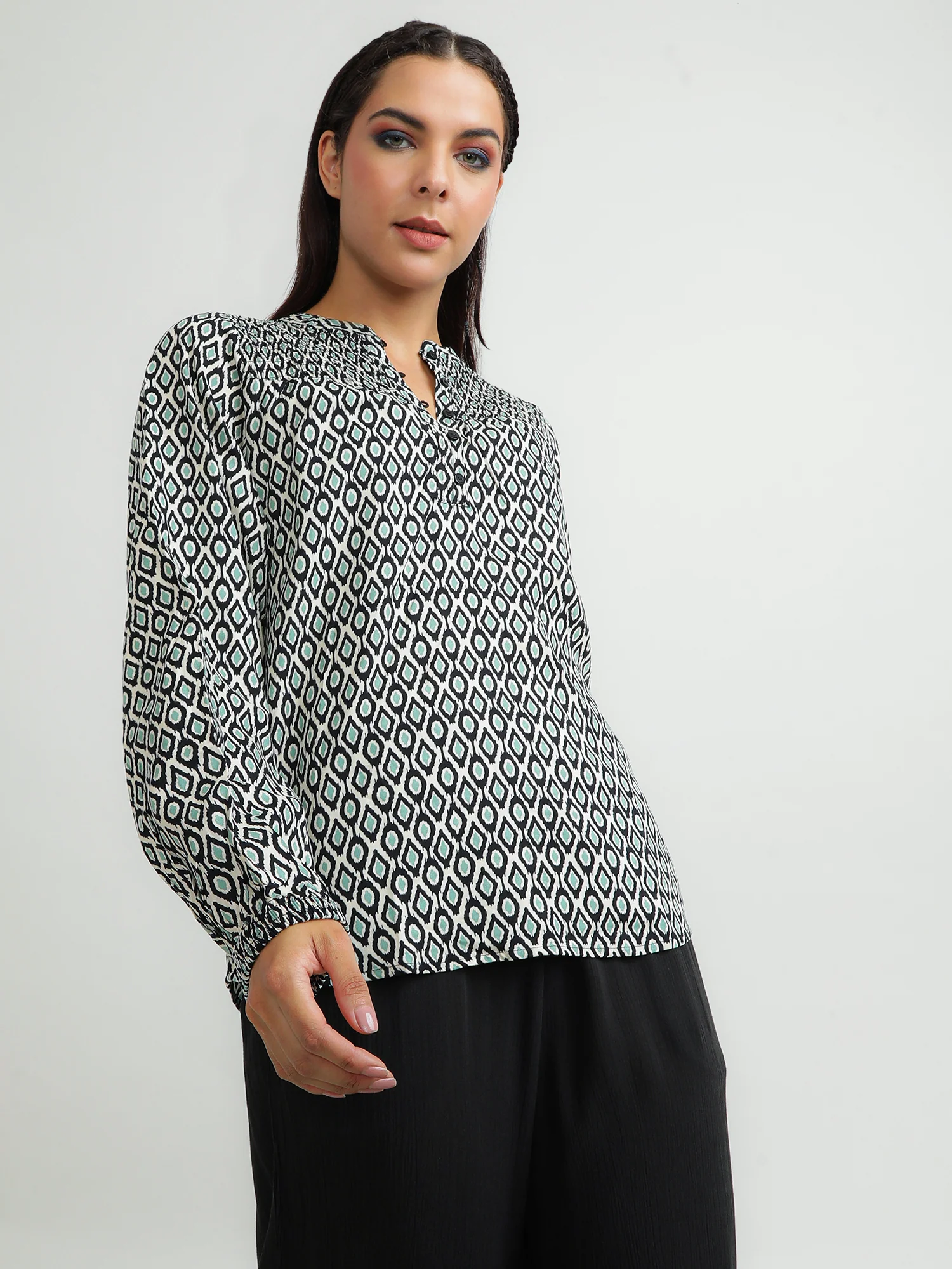 Women Viscose Printed Top - Image 9