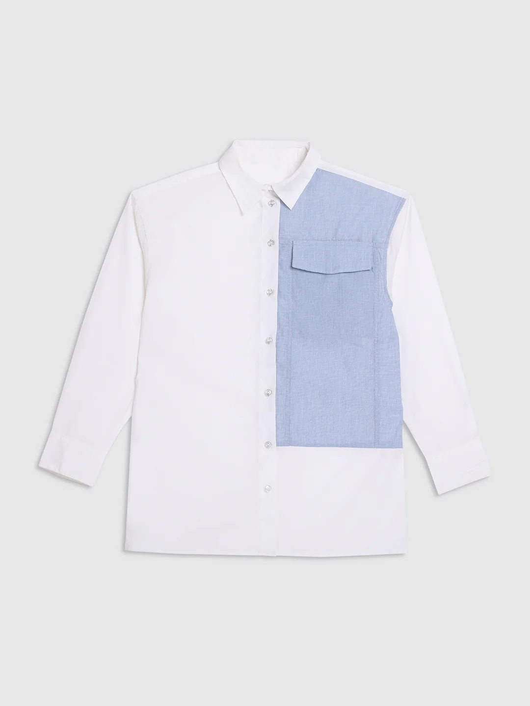 Women White Comfort Fit Shirt - Image 7