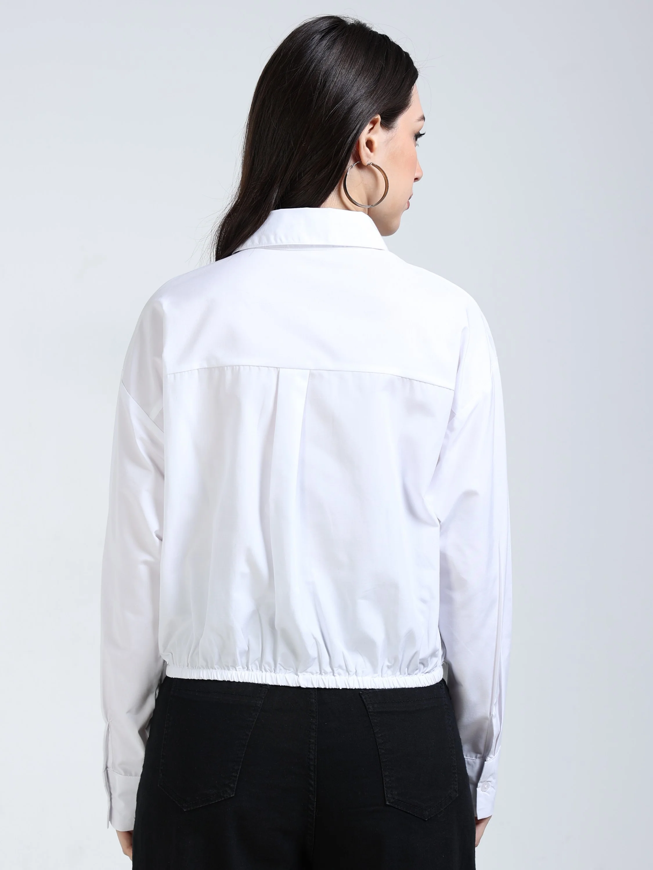 Women Embelished Party Shirt - Image 4