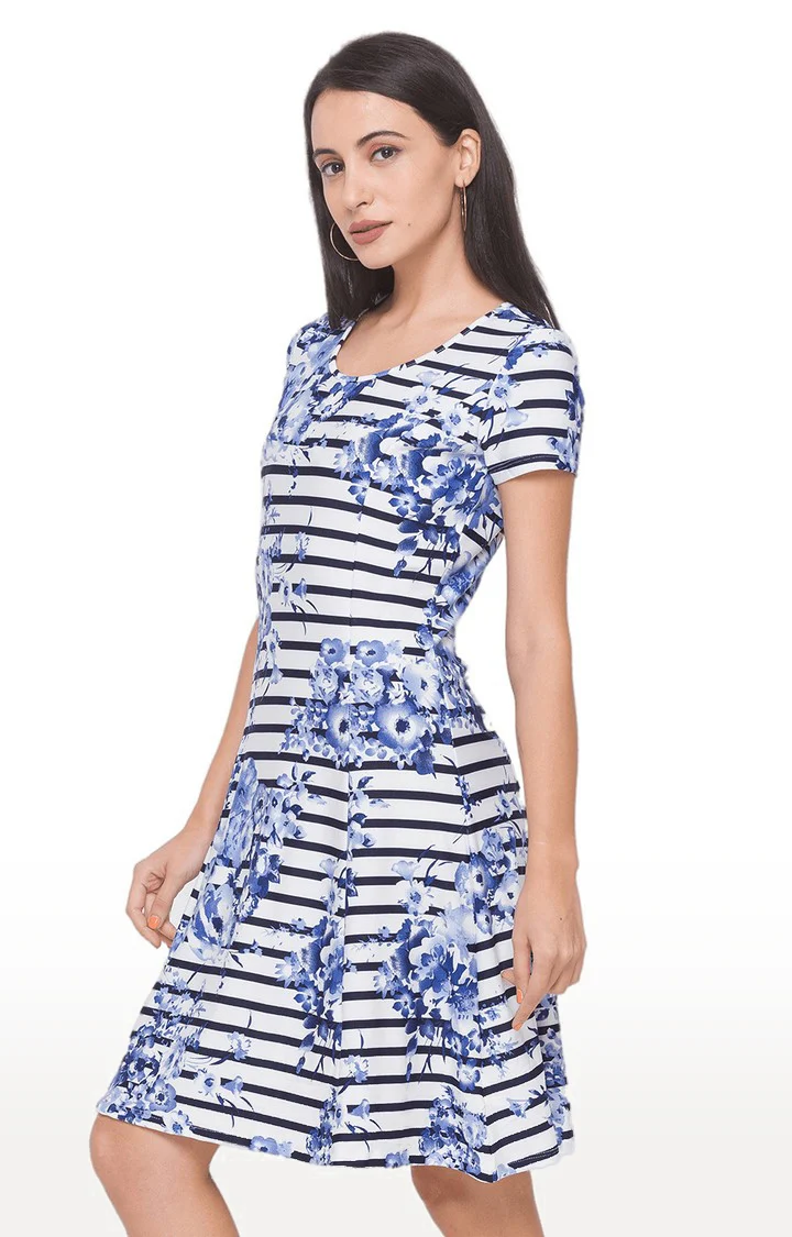 Women All Over Floral Print Dress - Image 3