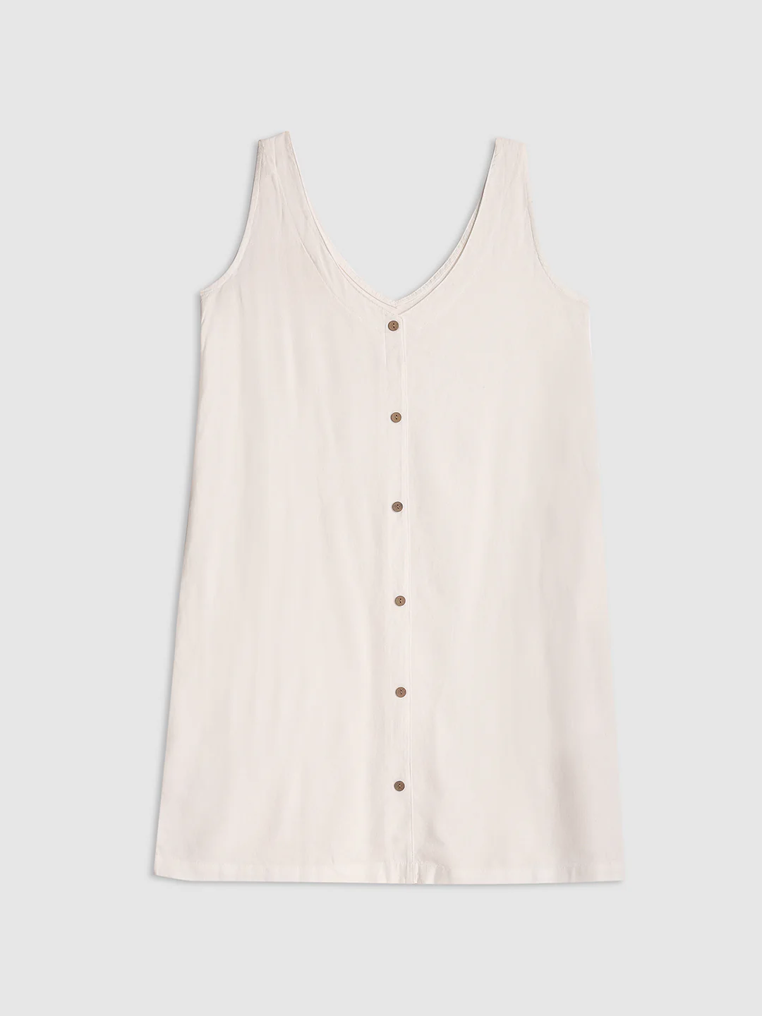 Women White Regular Fit Dress - Image 7