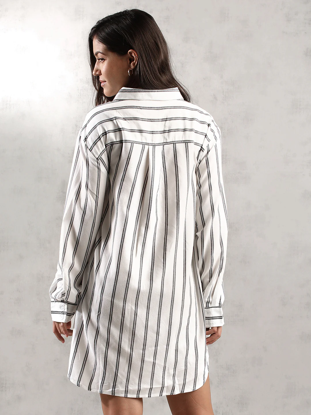 Women White Printed Shirt - Image 4