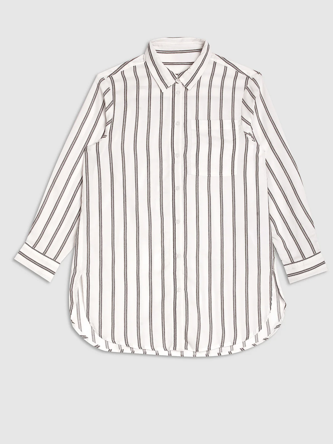 Women White Printed Shirt - Image 7