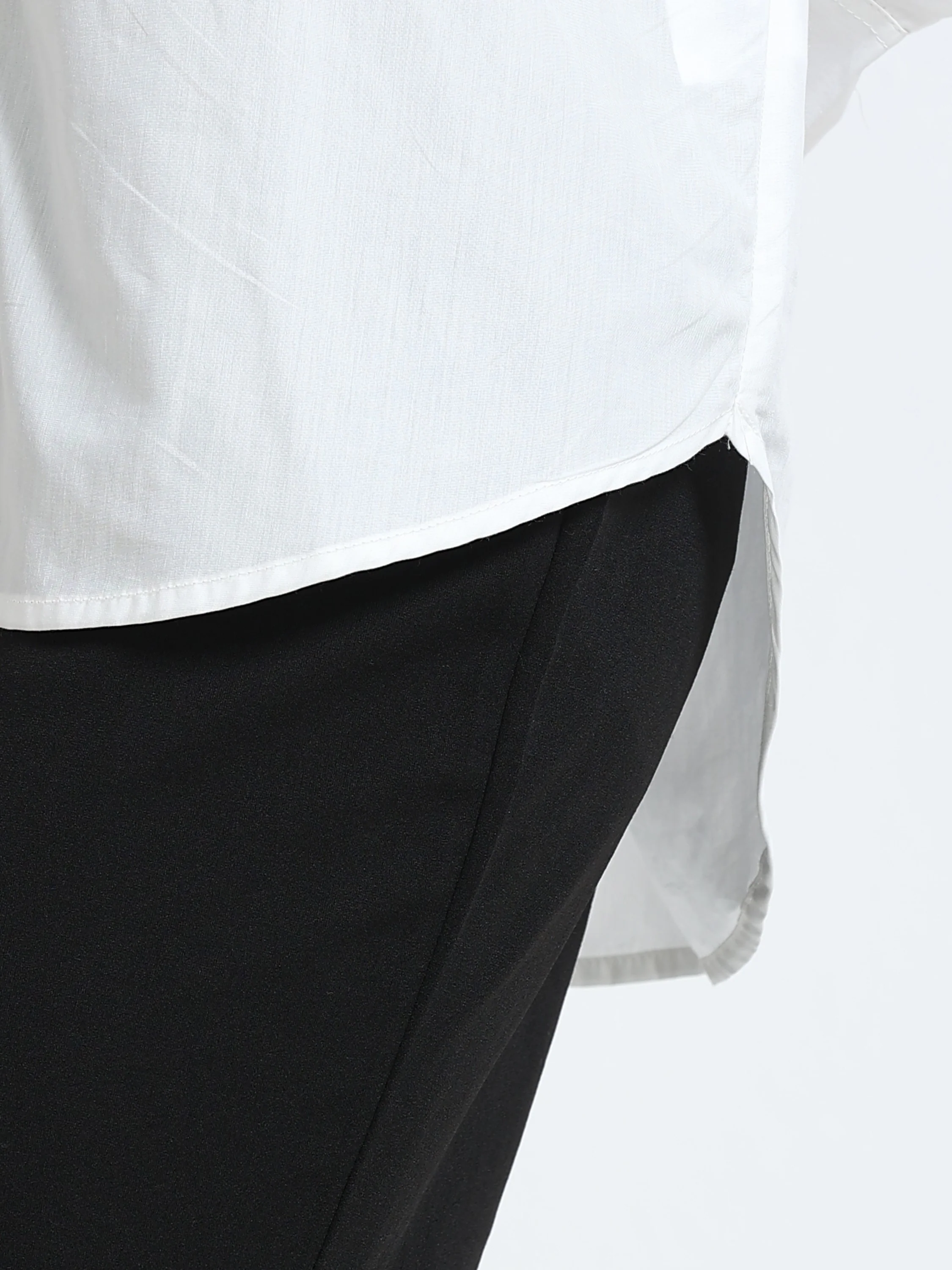 Women White Regular Fit Shirt - Image 7