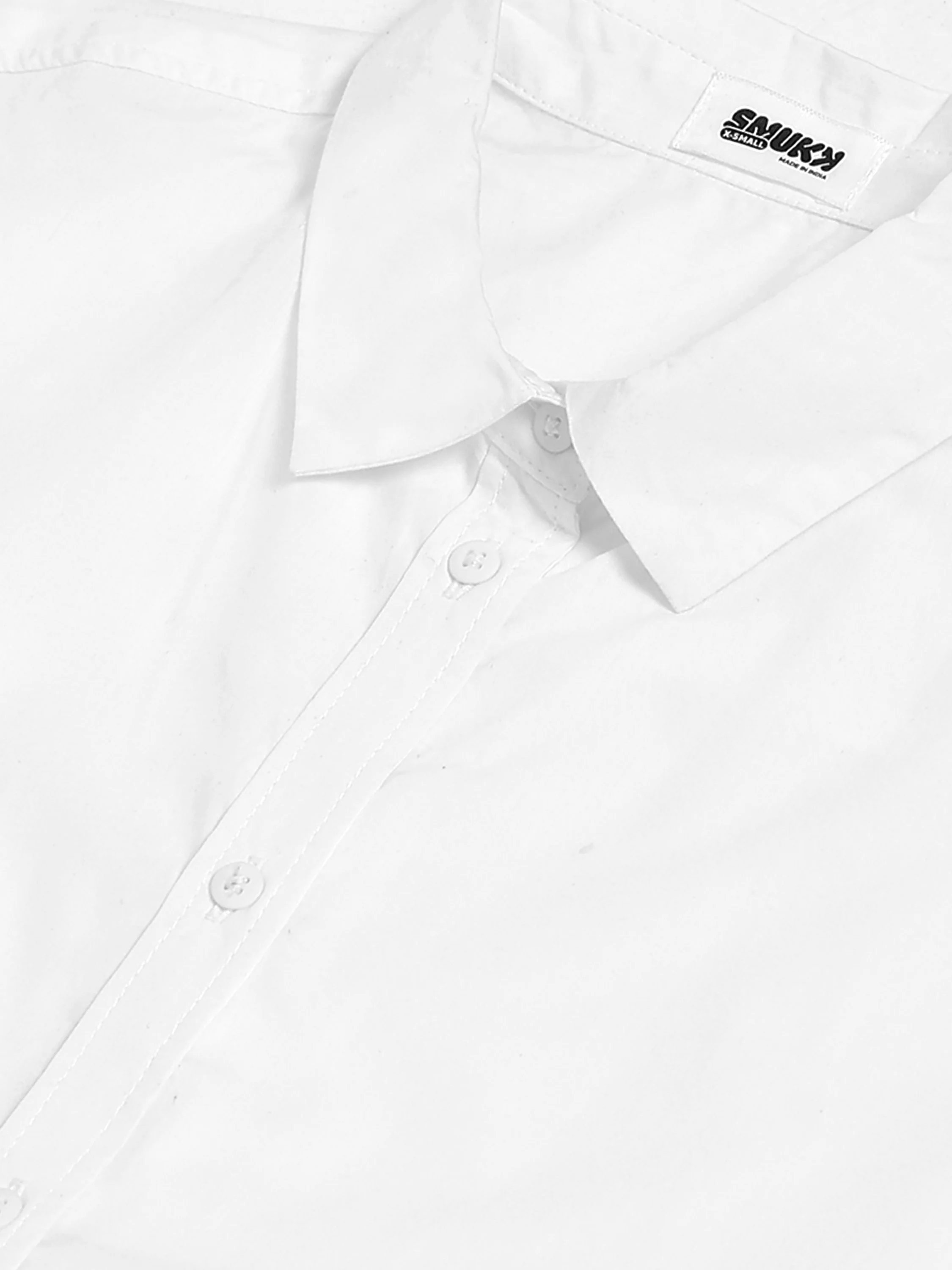 Women White Regular Fit Shirt - Image 8