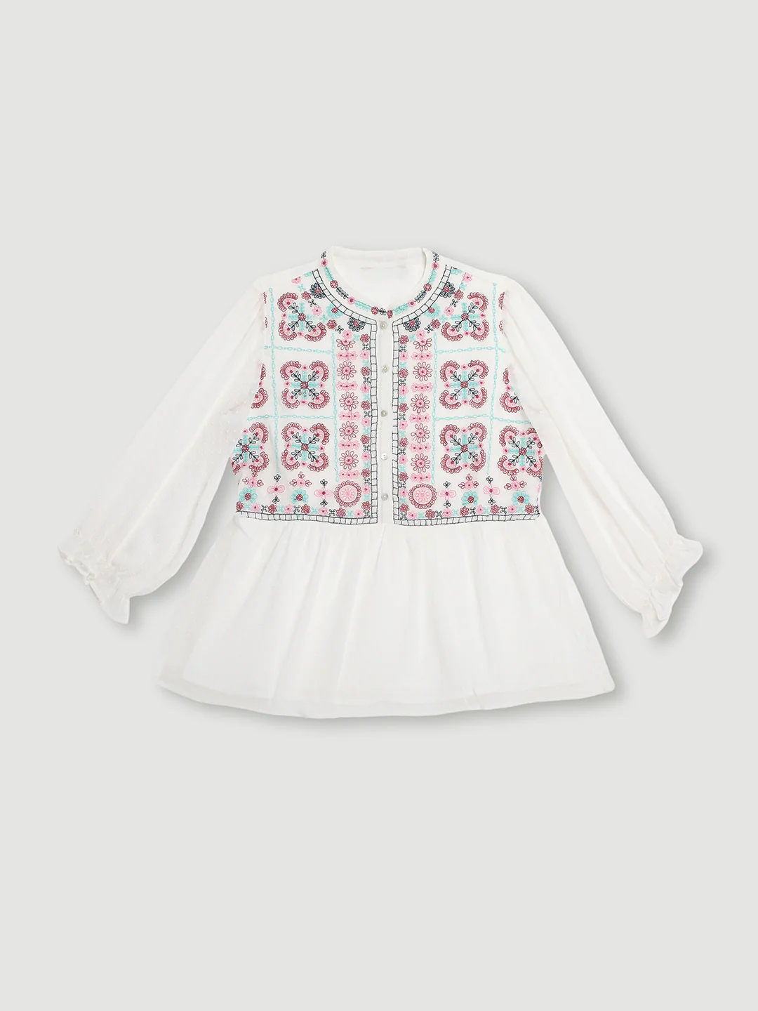 Women White Regular Fit Top - Image 7