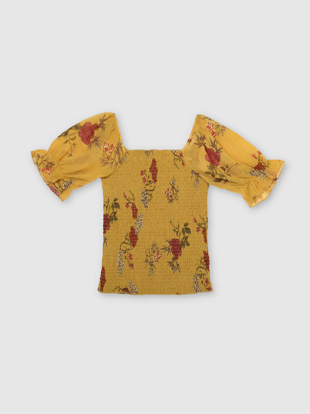 Women Yellow Fitted Top - Image 7