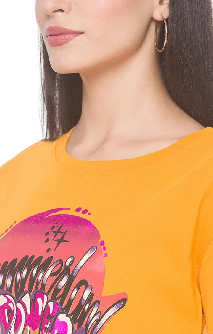 Women Bust Print Casual T-Shirt - Image 2