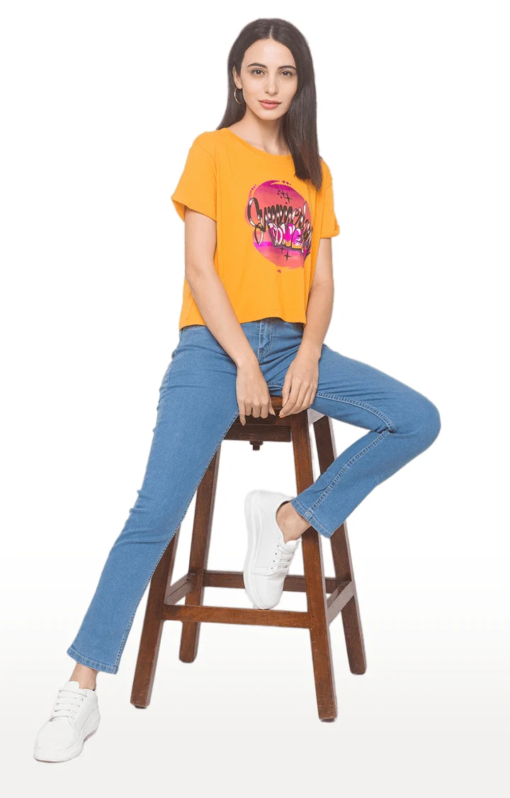Women Bust Print Casual T-Shirt - Image 4