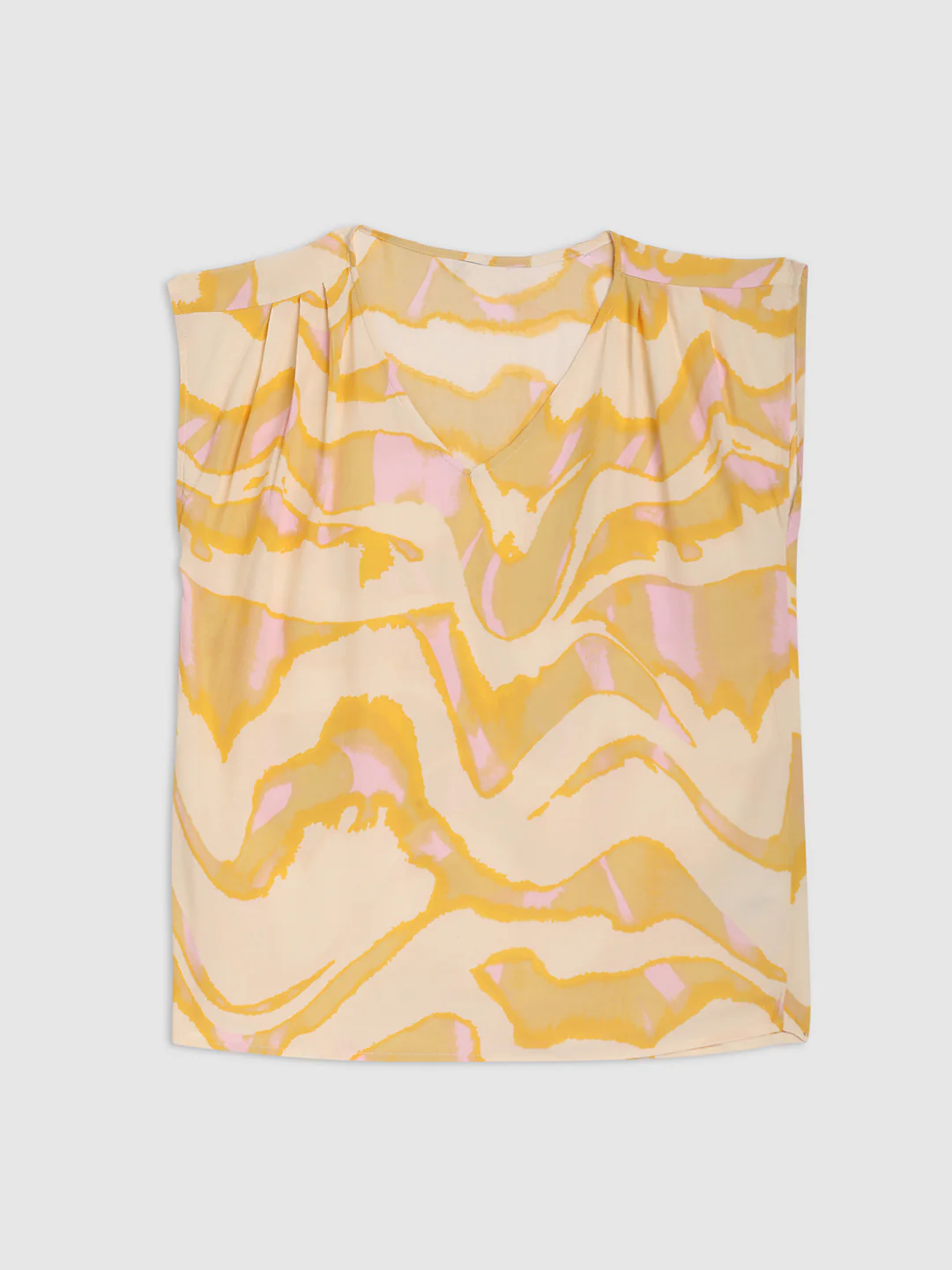 Women Yellow Regular Fit Top - Image 7