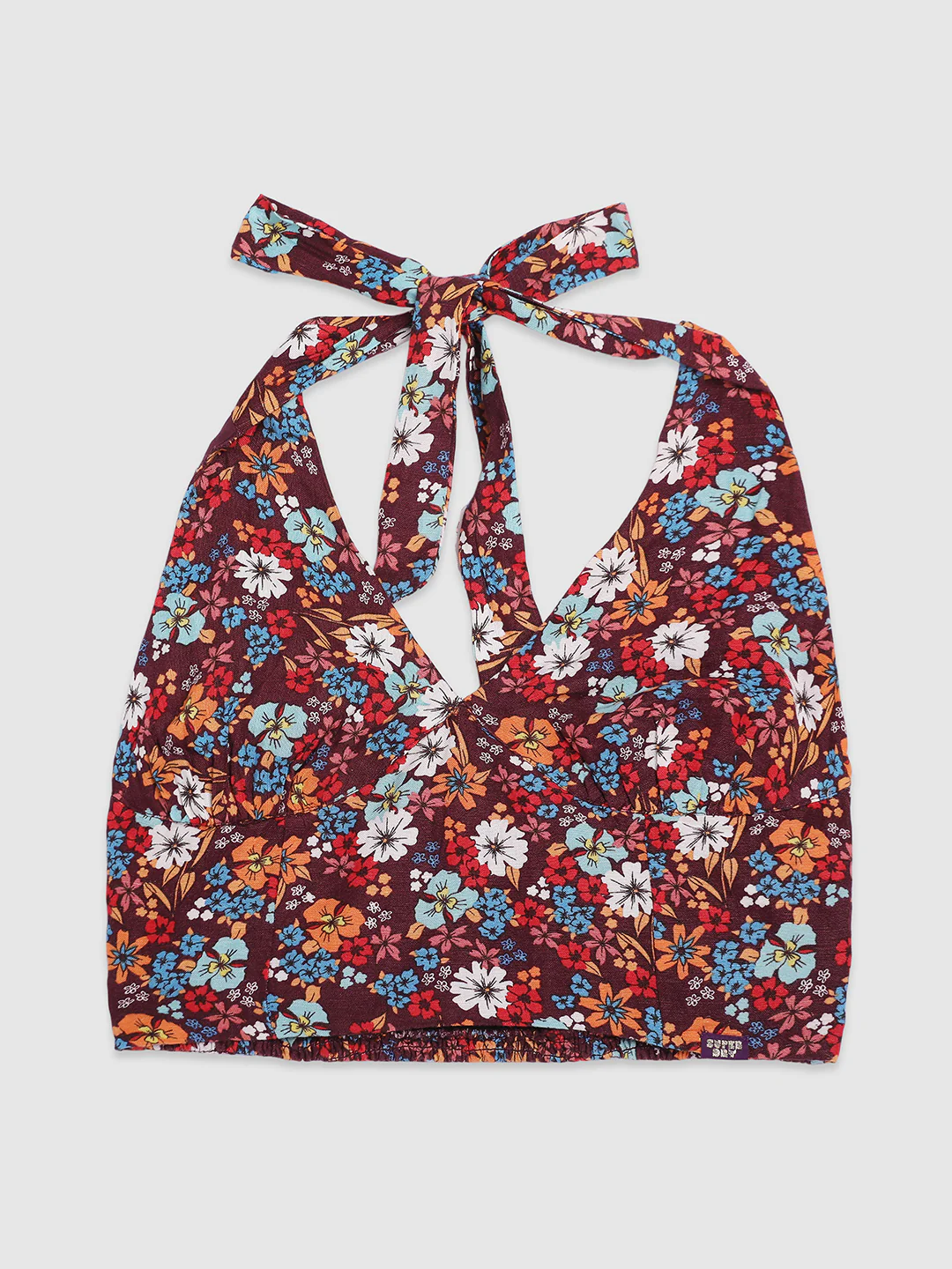 Women Floral Slim Fit Crop Top - Image 7