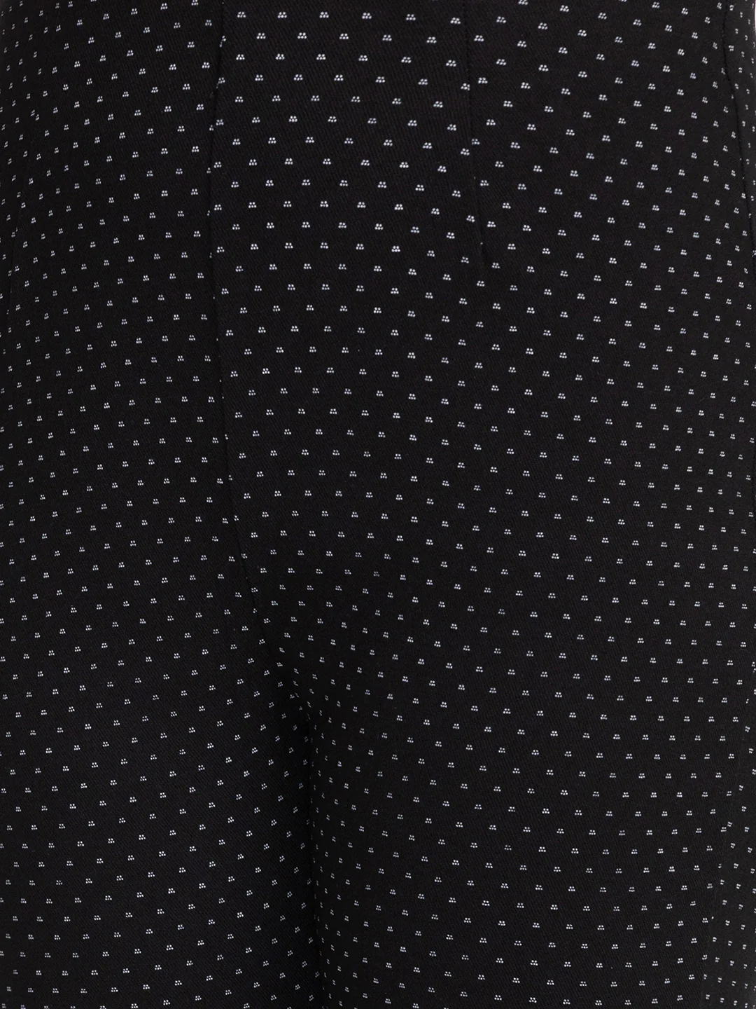 Women Black All Over Print Trouser - Image 5