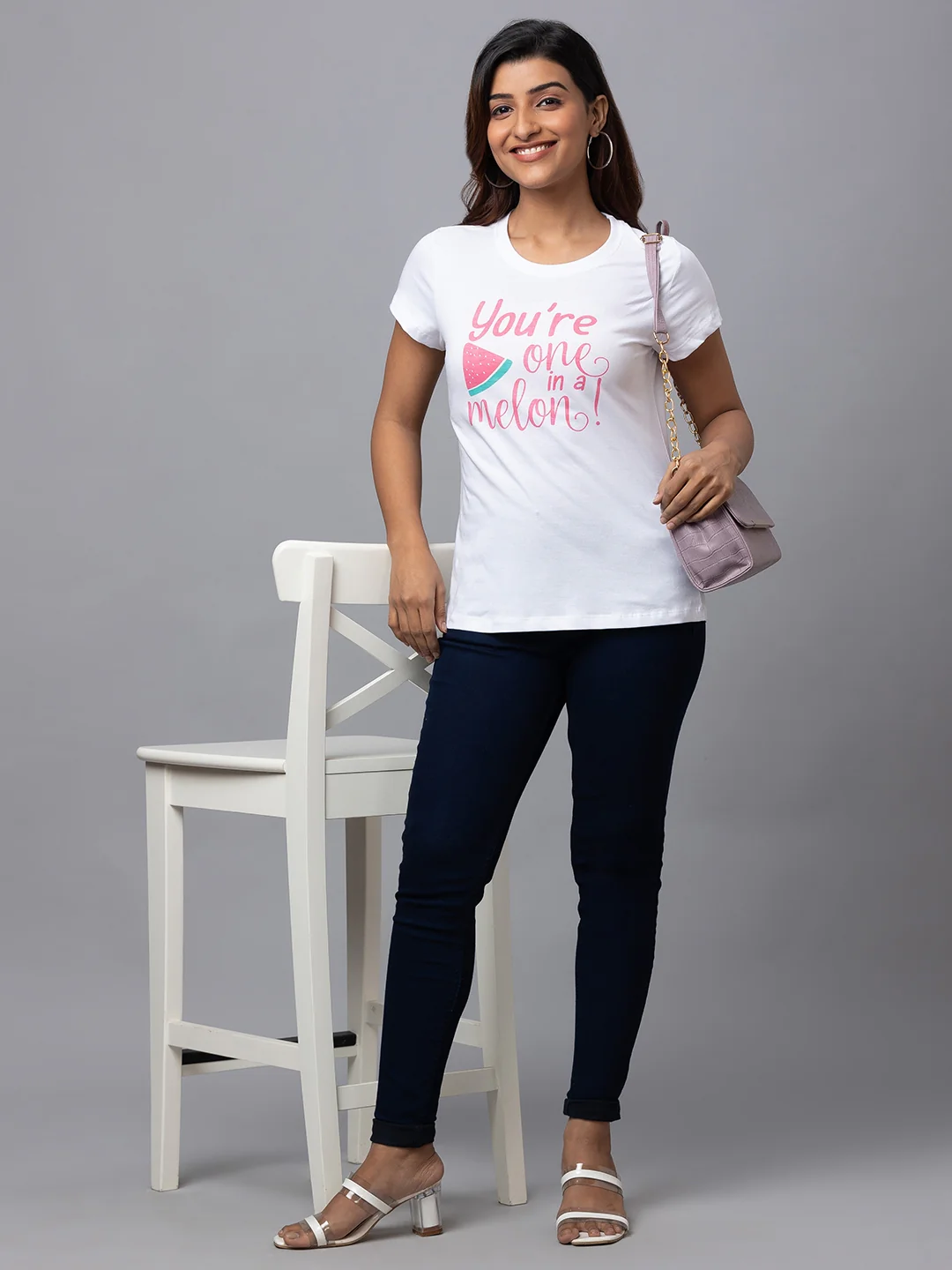 Women Mid Rise Stretchable Skinny Fit Jeans - Image 6