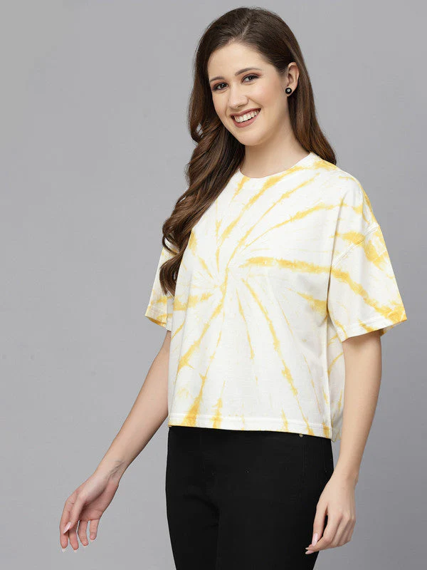 Women Yellow Odour Free T-shirts - Image 2